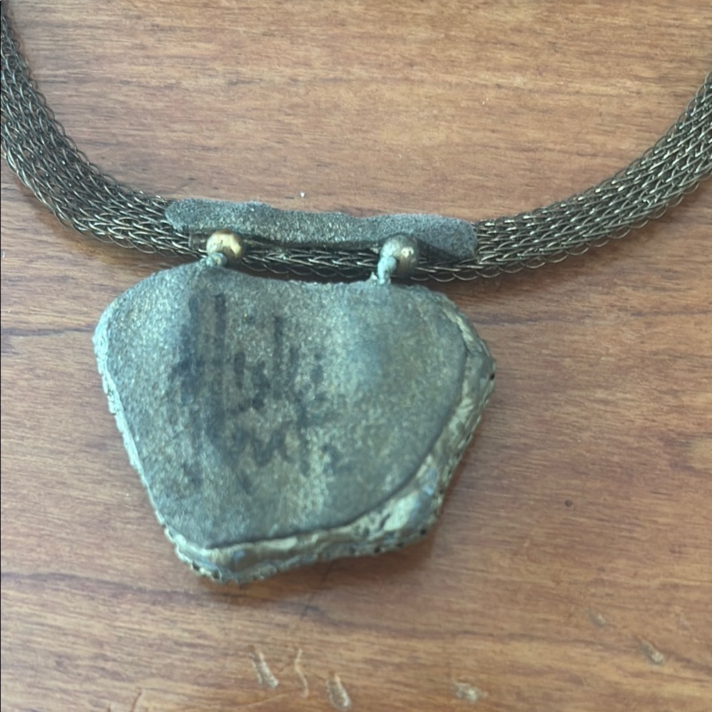 Micki Ravitz Druzy Crystal Necklace - Picture 3 of 3
